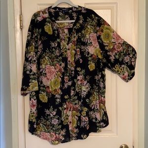 Plus size blouse